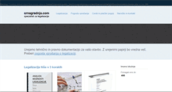 Desktop Screenshot of crnagradnja.com